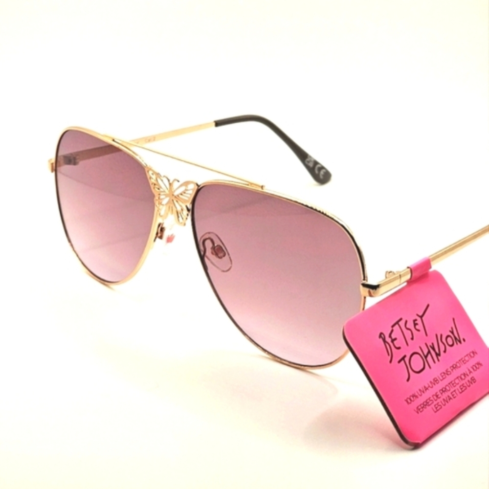 Gold and Purple Aviator